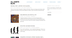 Desktop Screenshot of blog.allsaintsaustin.org